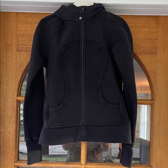 Women's Black Hoodie Jacket - Picture 1 of 5